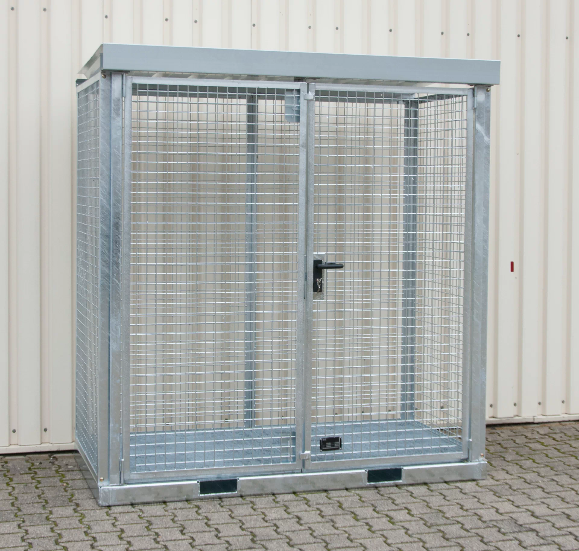 Gasflaschen-Container GFC-E/G M1, feuerverzinkt