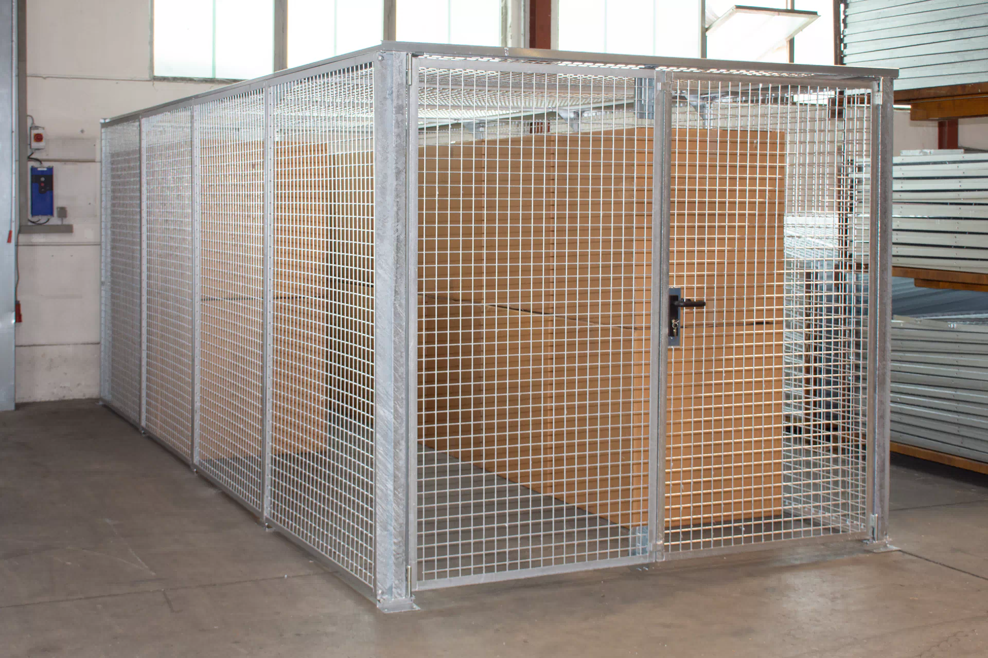 Lagerbox LBM 6000, feuerverzinkt