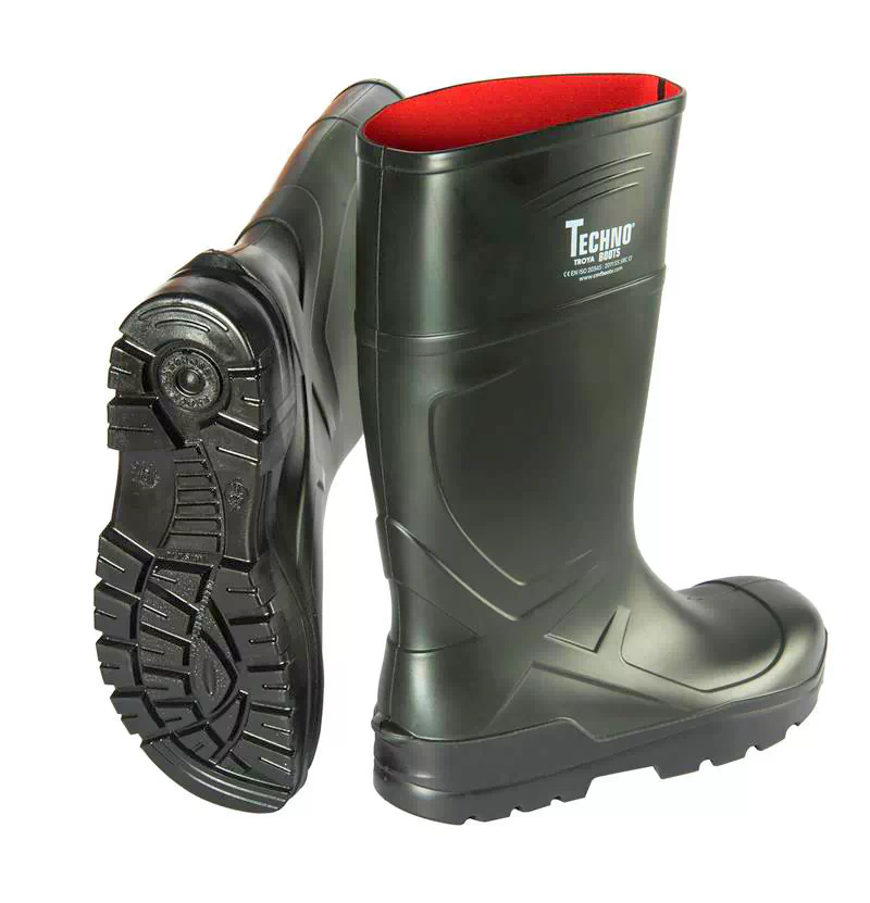 PU-Stiefel TECHNO Purof. S5 SRC CI grün SONDERPREIS