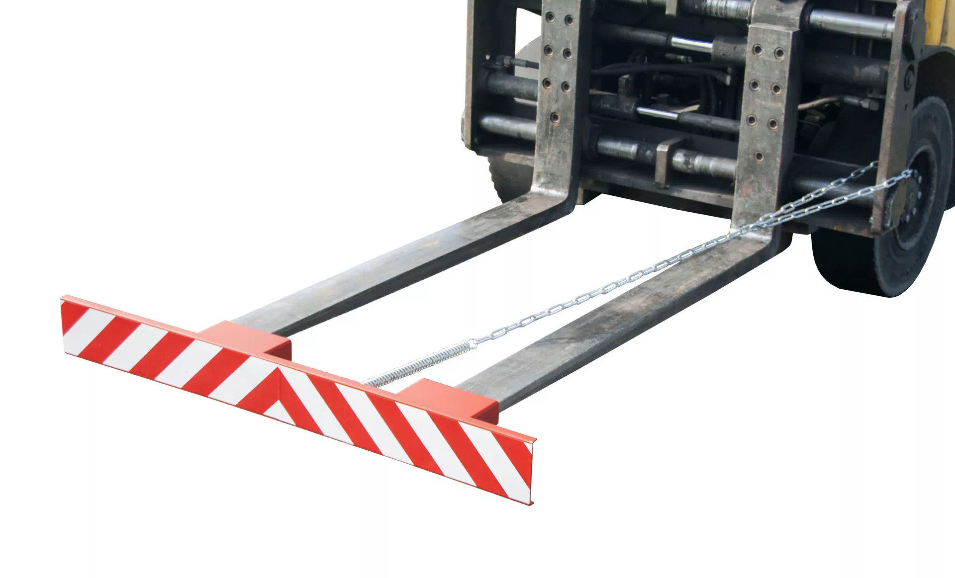 Gabelzinkenschild GZS, lackiert, Feuerrot