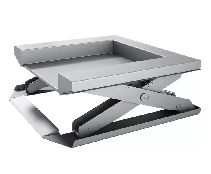Edelstahlhubtisch FLL 1000 Zylinder Typ1
