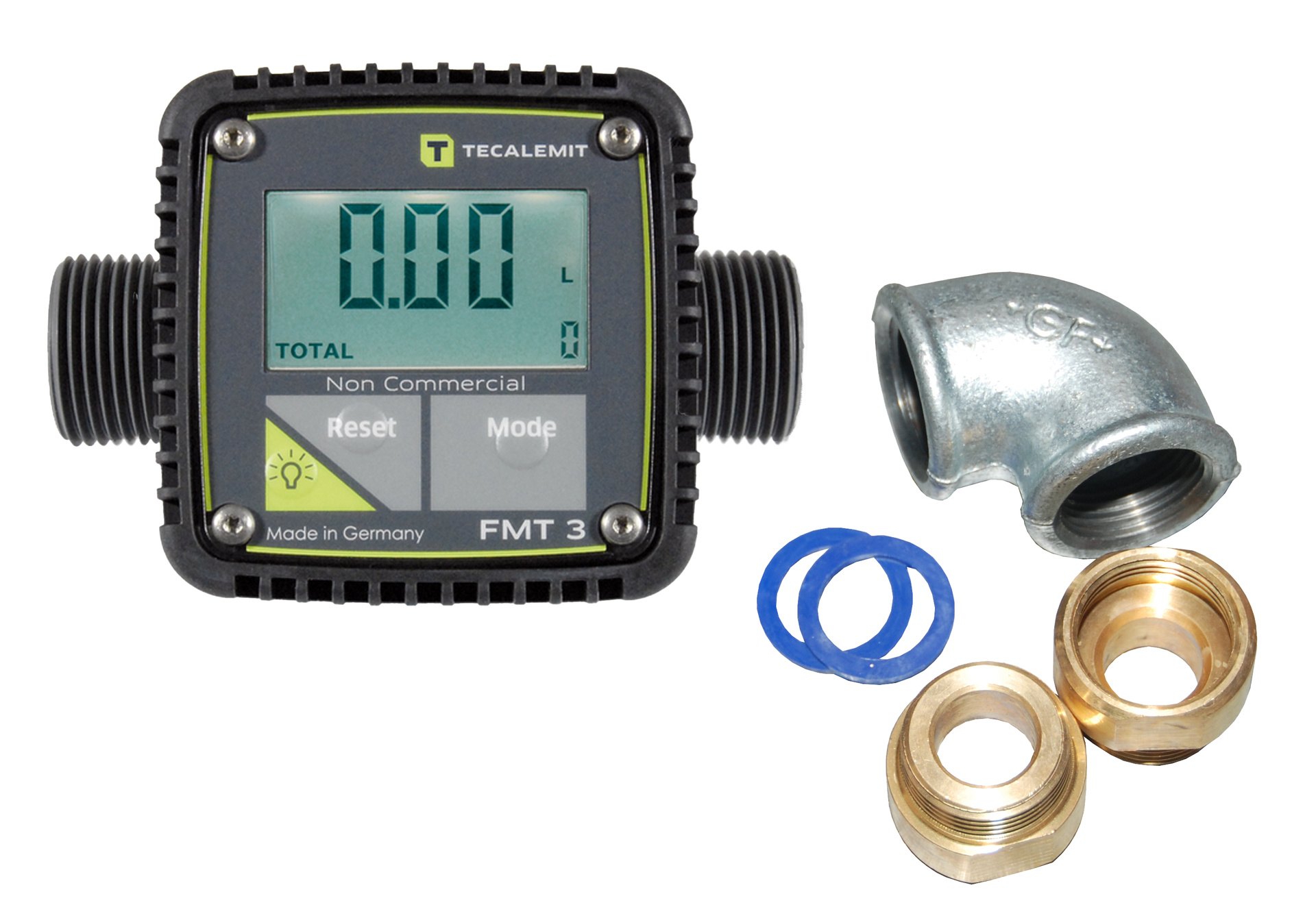 Zähler FMT 3 mit digitaler Anzeige und Drehverschraubungen