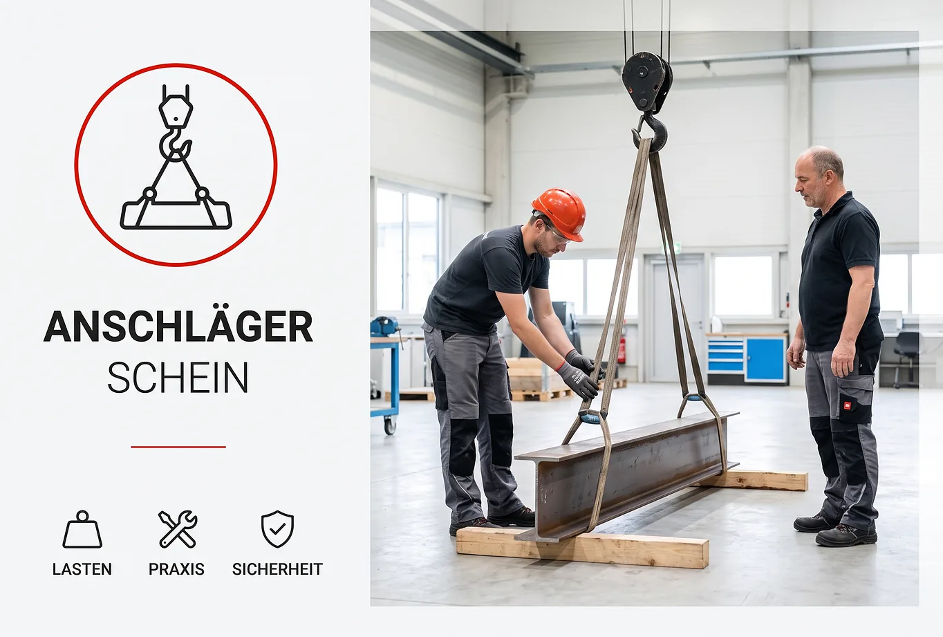 Anschlägerschein - Schulung