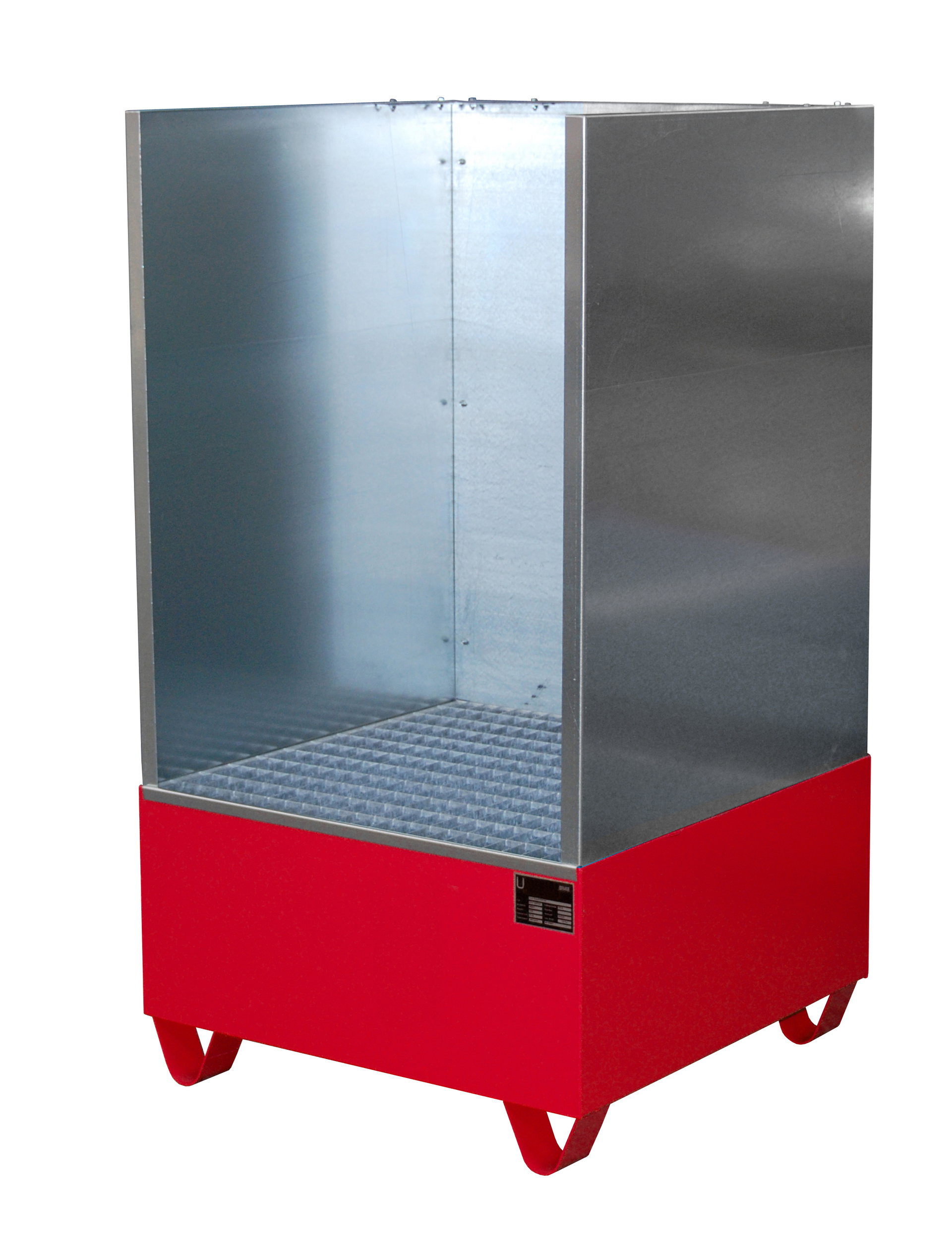 Auffangwanne 2002/SW, lackiert, Feuerrot