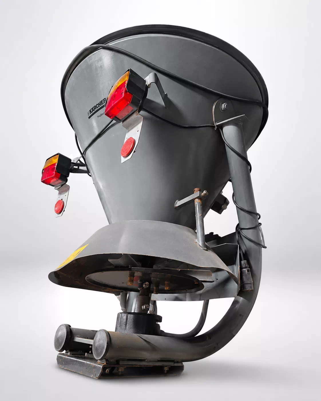 KÄRCHER Heck-Anbaustreuer für MIC34, MC50 und STIGA Titan – 150 Liter – guter Zustand
