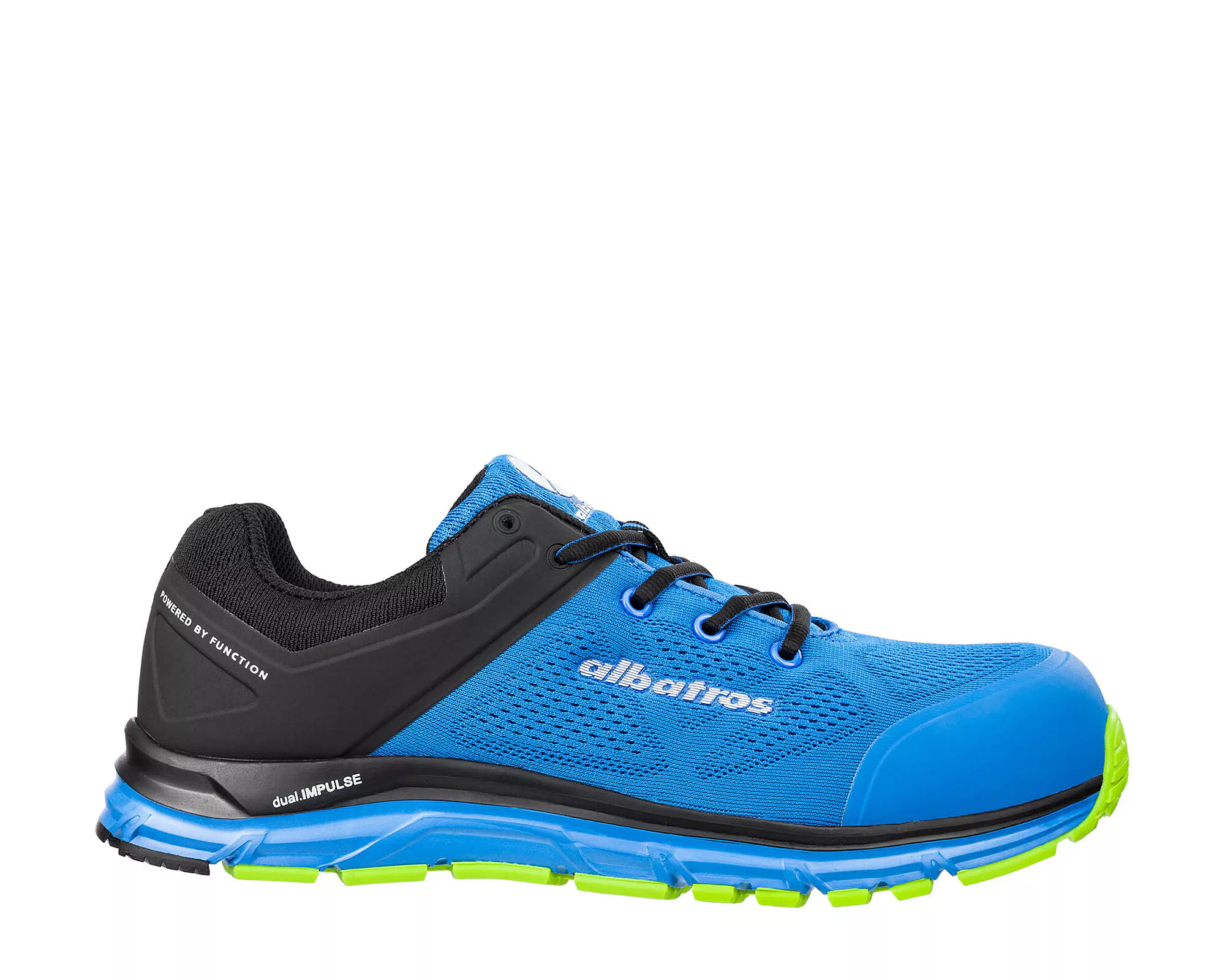 Sicherheitsschuh Albatros Impulse S1P ESD blau-schwarz