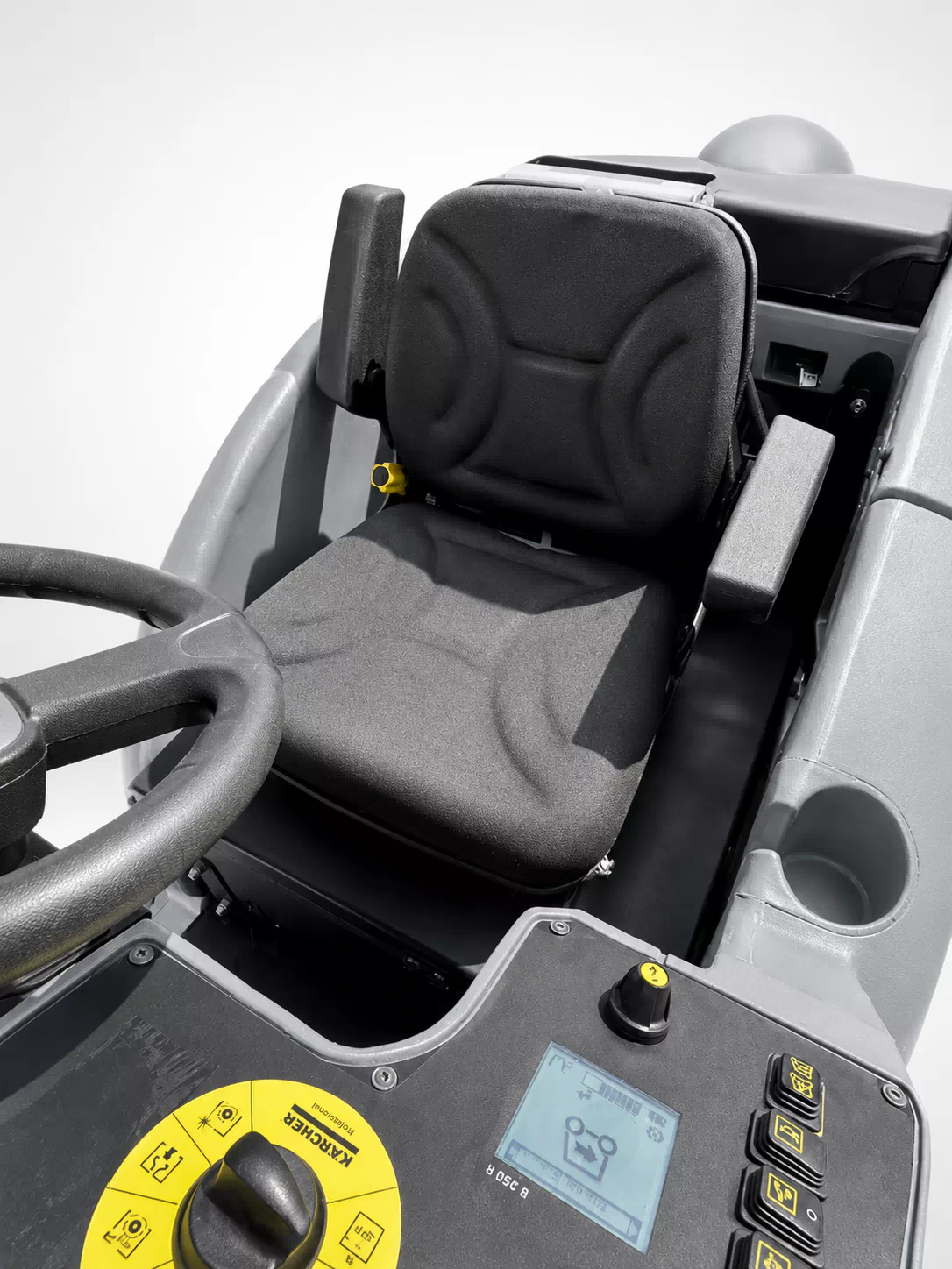 KÄRCHER B250 R120 2 SB Aufsitz-Scheuersaugmaschine – Baujahr 2022 – nur 215 Betriebsstunden – 120 cm Arbeitsbreite