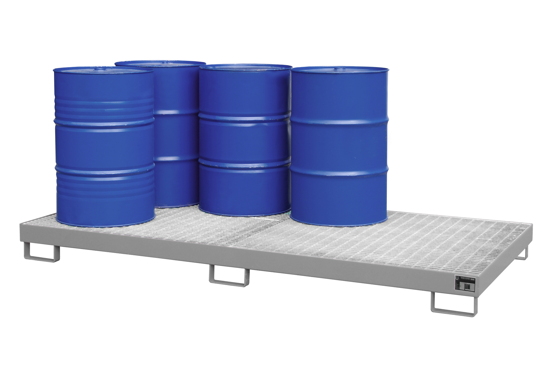 Auffangwanne AW-8, lackiert, Mausgrau