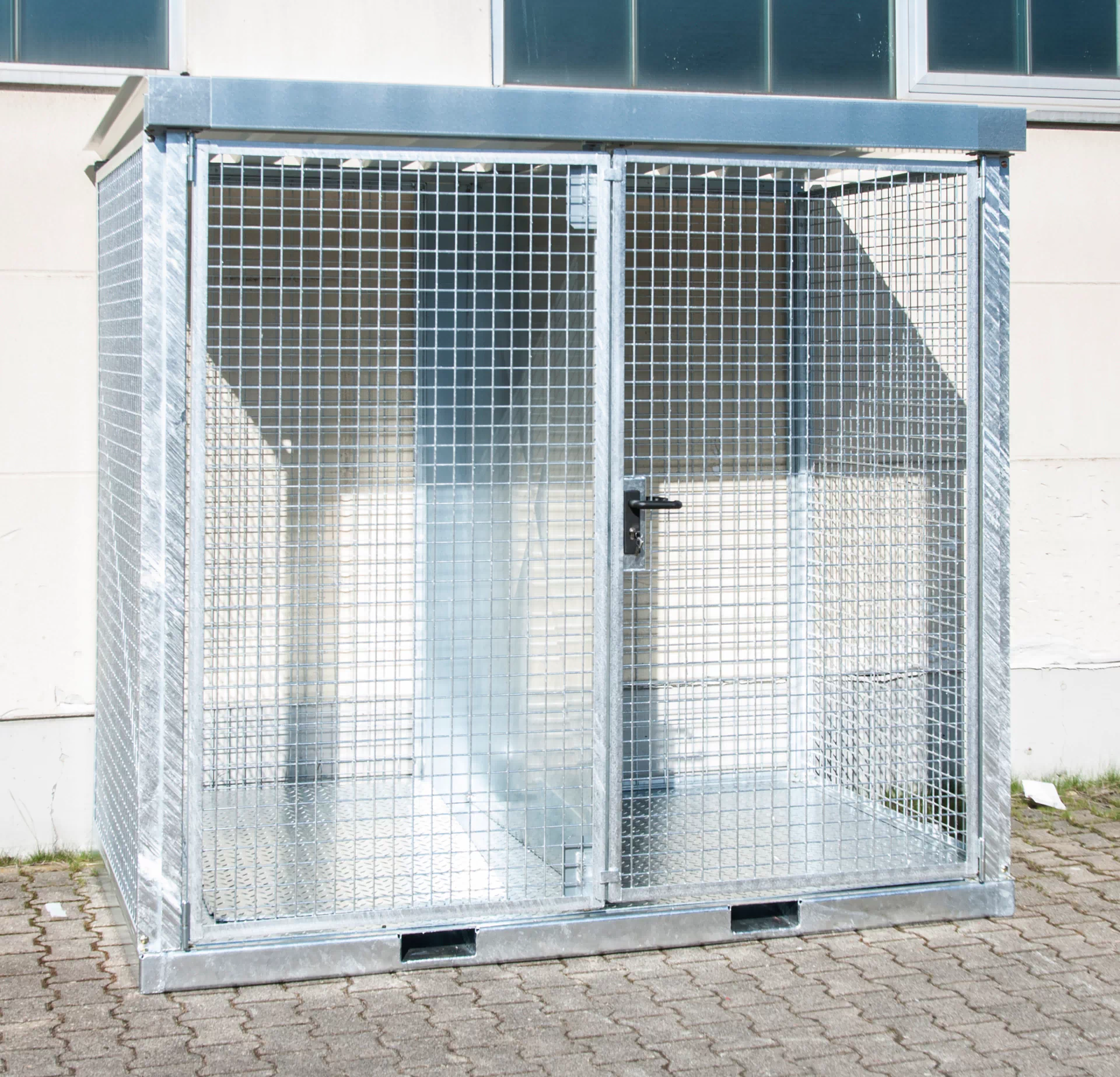 Gasflaschen-Container GFC-E/T M3, feuerverzinkt