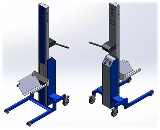 Hebelift EVO150XL -Plattform "V" längs - H2487