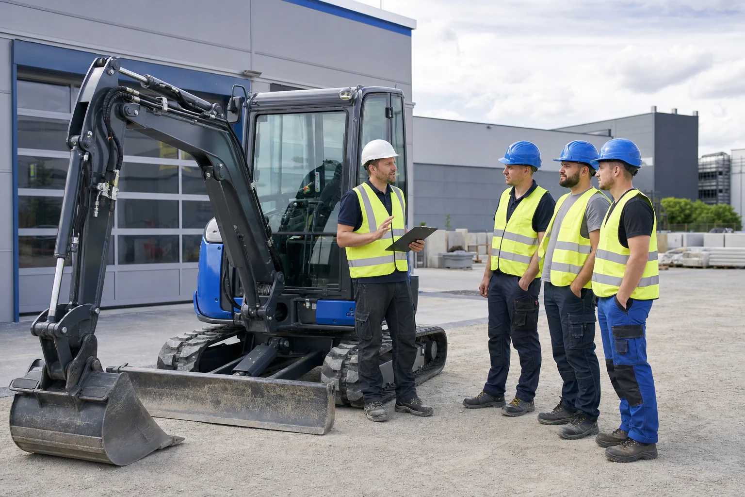Ausbilder für Erdbaumaschinen - Schulung