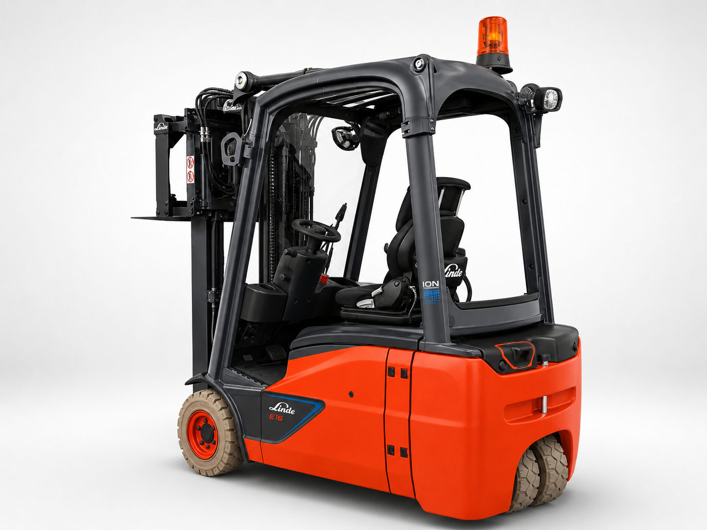 Linde E 16 L Elektrostapler – Baujahr 2019, 8.780 Betriebsstunden, sehr gute Ausstattung