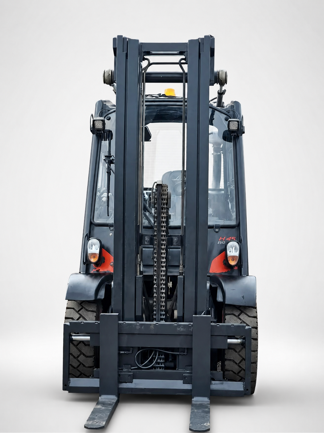 Linde H45D-02 Diesel-Gabelstapler – Baujahr 2016, Triplexmast, Vollkabine und 4.500 kg Tragkraft