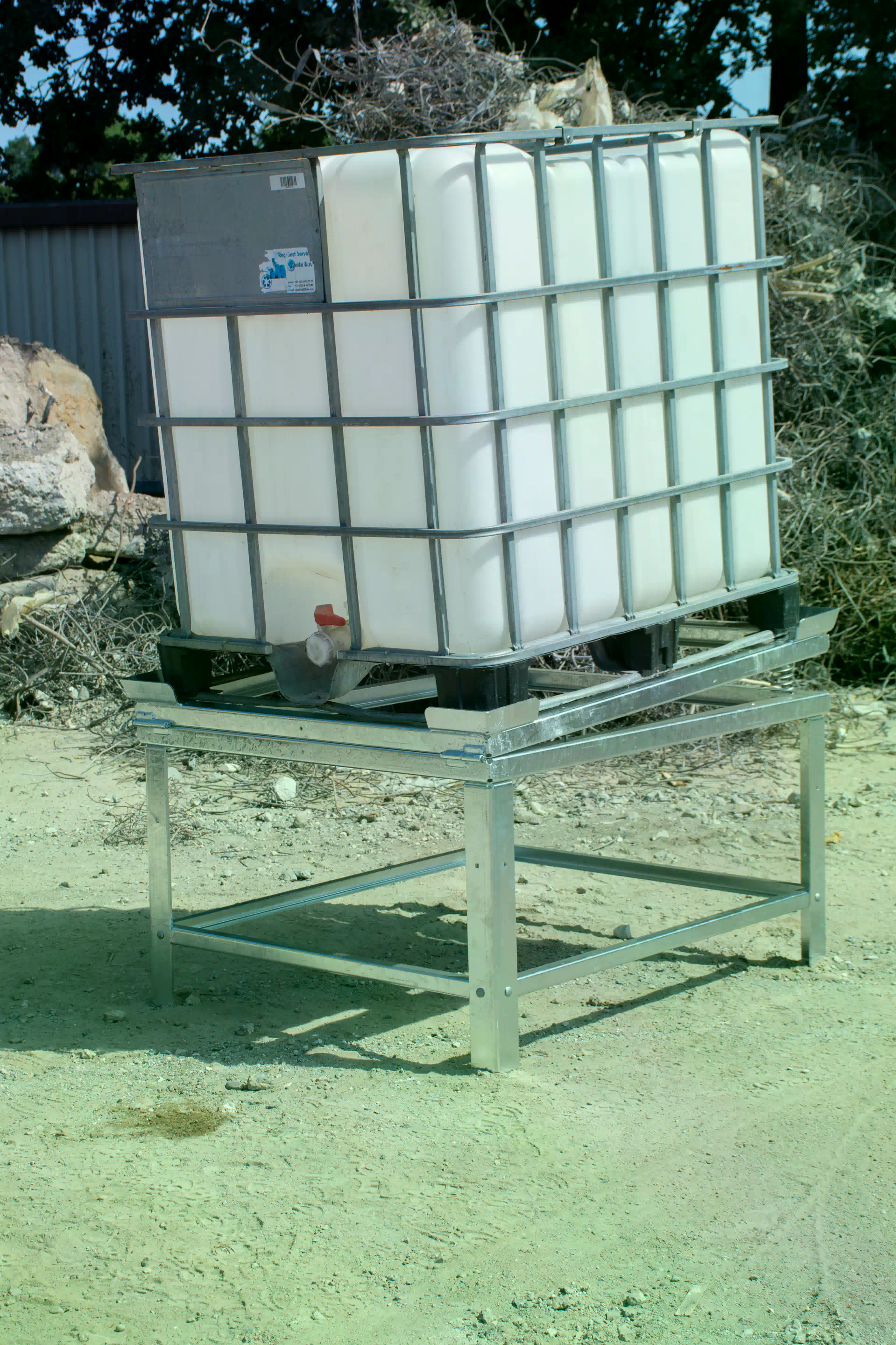 IBC-Restentleerer IR-2, feuerverzinkt