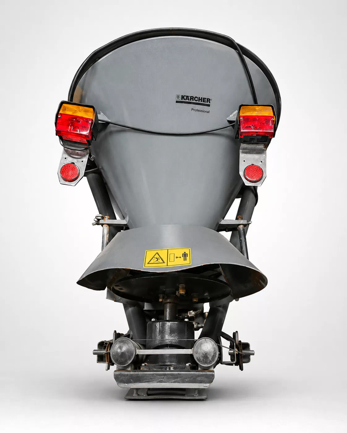 KÄRCHER Heck-Anbaustreuer für MIC34, MC50 und STIGA Titan – 150 Liter – guter Zustand