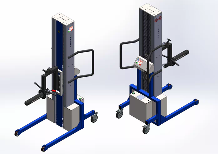 Hebelift EVO250L - Manueller Rollenwender - D"3