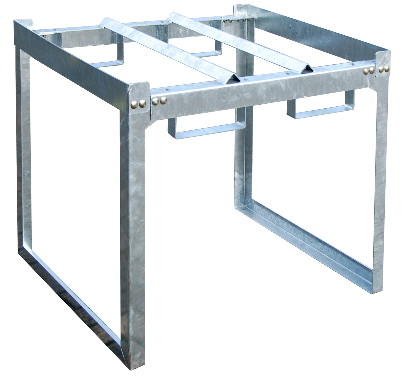 Fass- und Kleingebinderegal FRE-1/M, feuerverzinkt