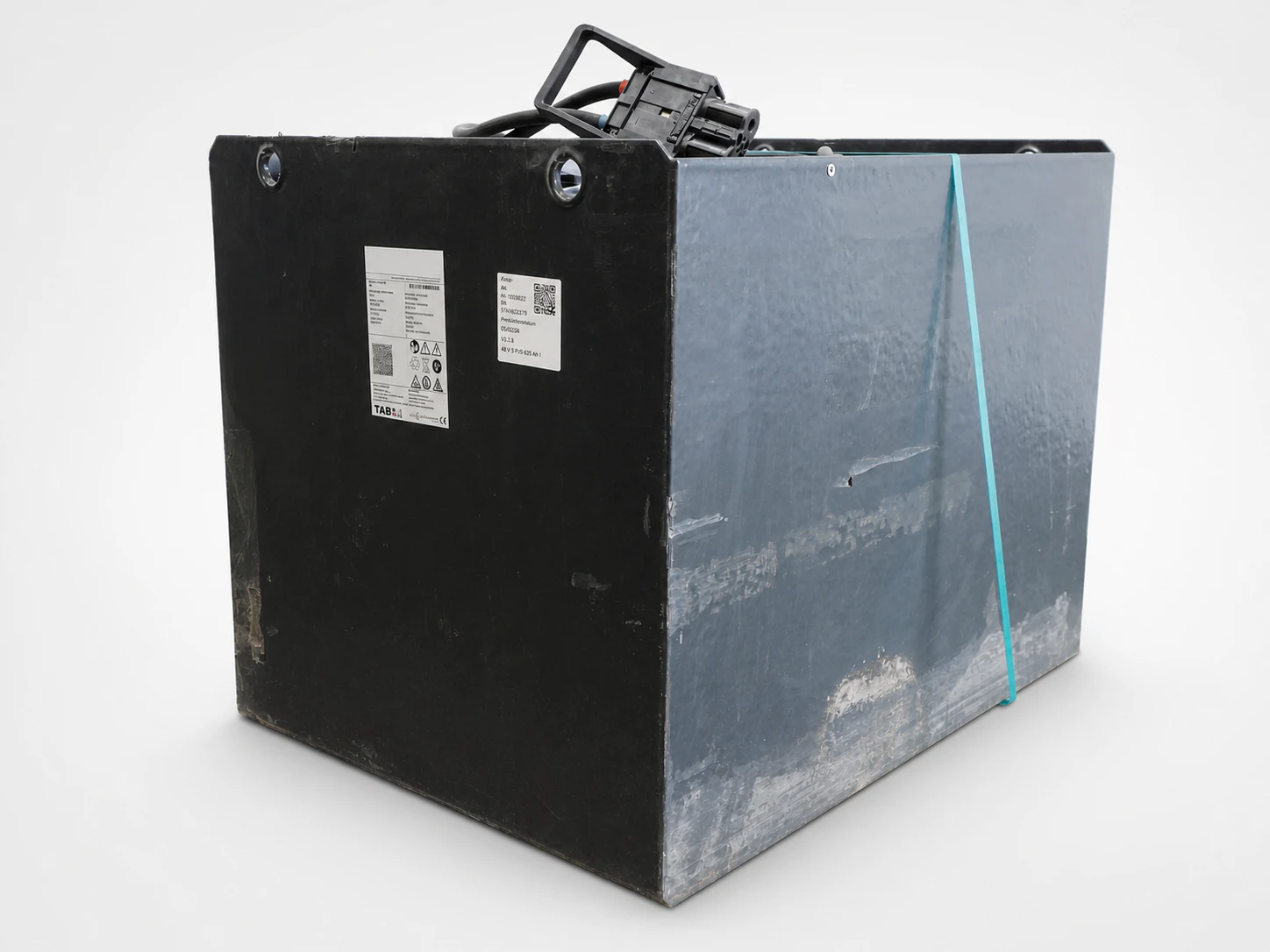 GRUMA 48 Volt 5 PzS 625 Ah - gebrauchte Batterie, Baujahr 2025