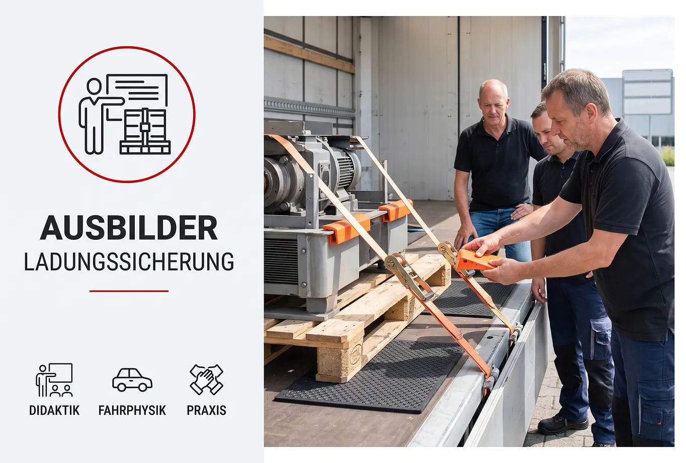 Ausbilder für Ladungssicherung - Schulung
