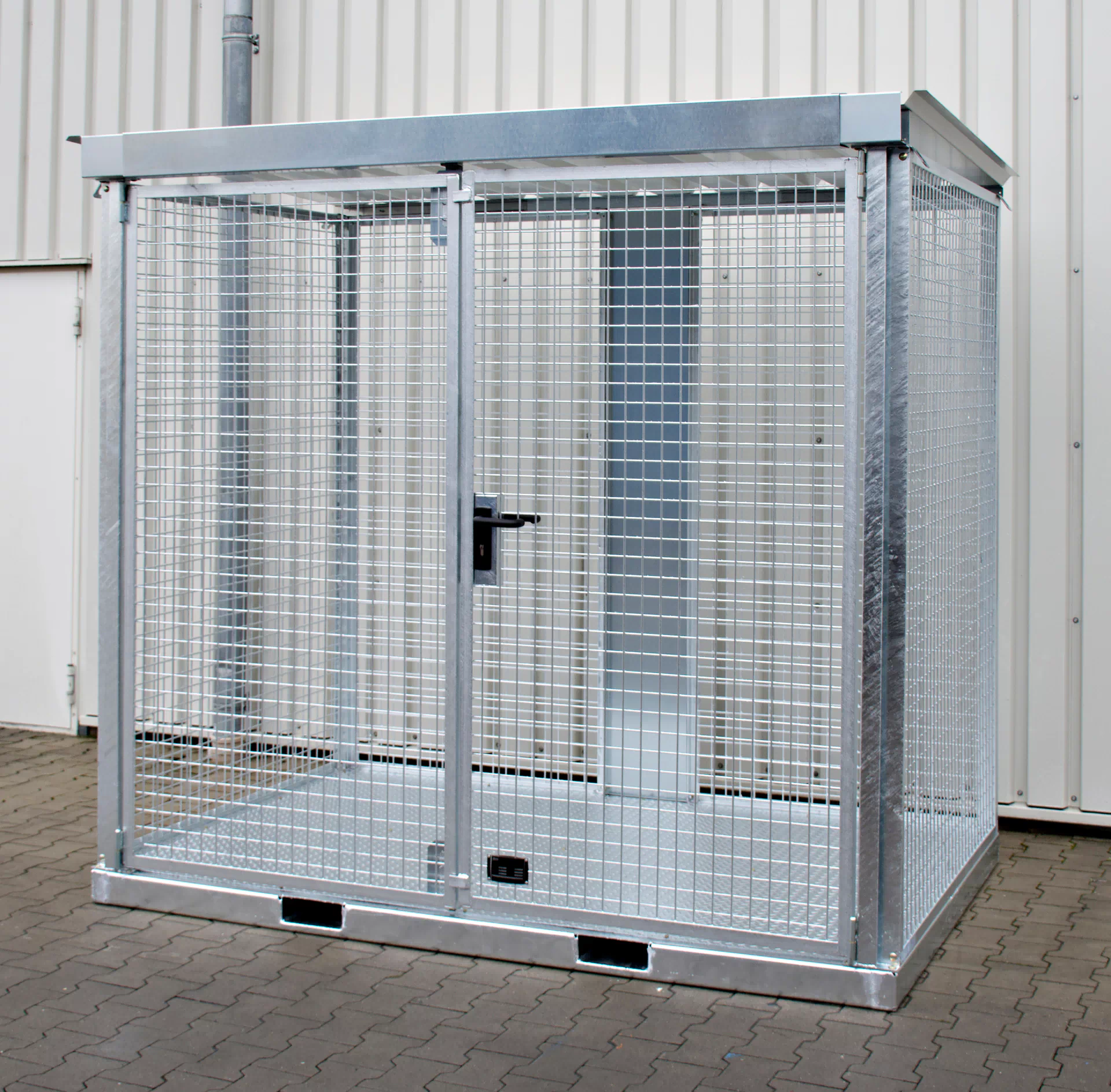 Gasflaschen-Container GFC-E/T M3, feuerverzinkt