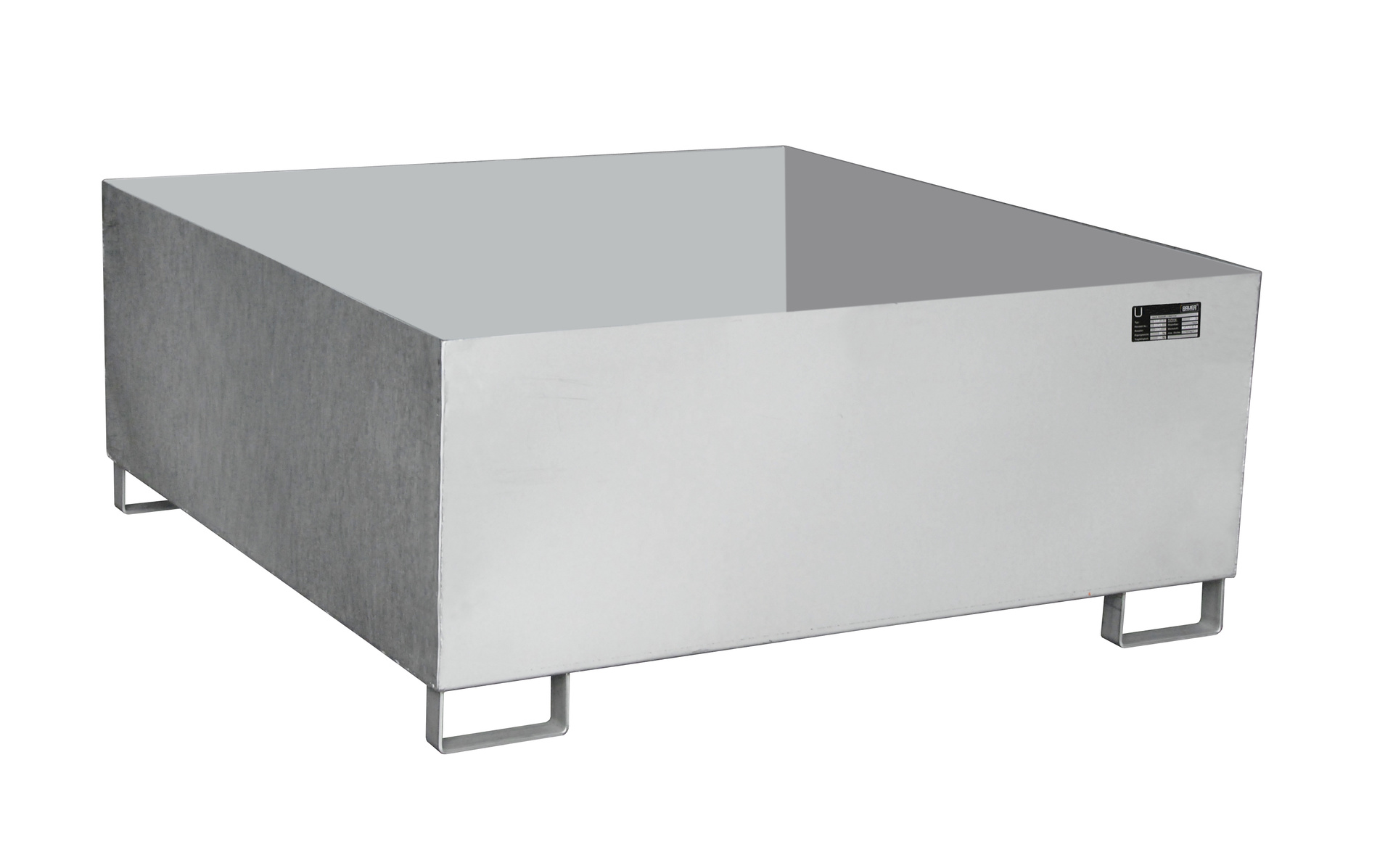 Edelstahl-Auffangwanne VAW 1000, Edelstahl 1.4571