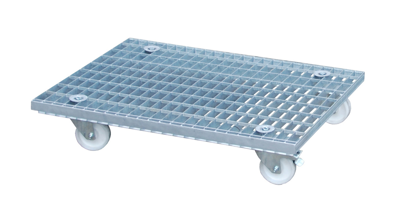 Gitterrost-Rollwagen GRW-II, feuerverzinkt