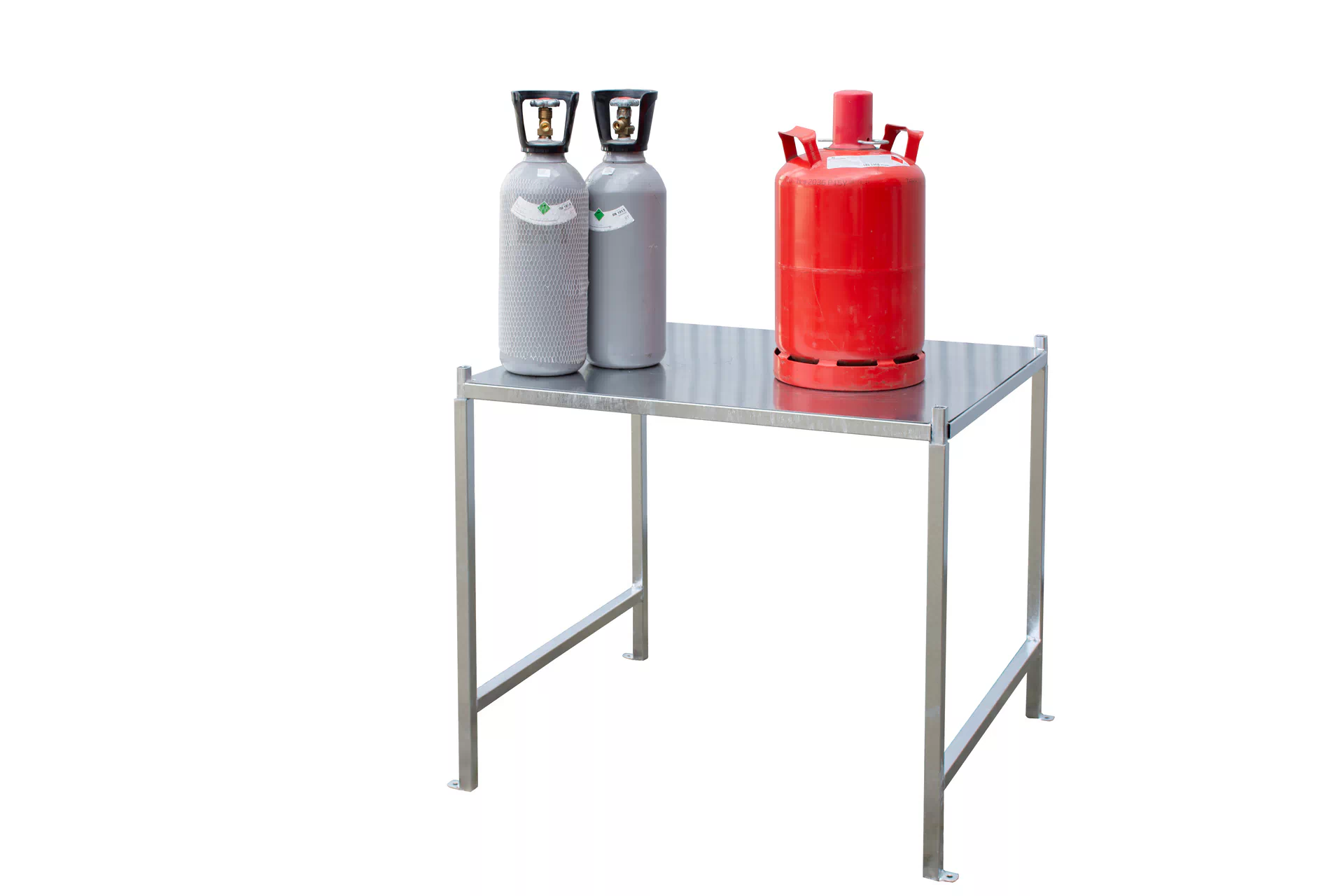 Gasflaschengestell GFG-2, verzinkt