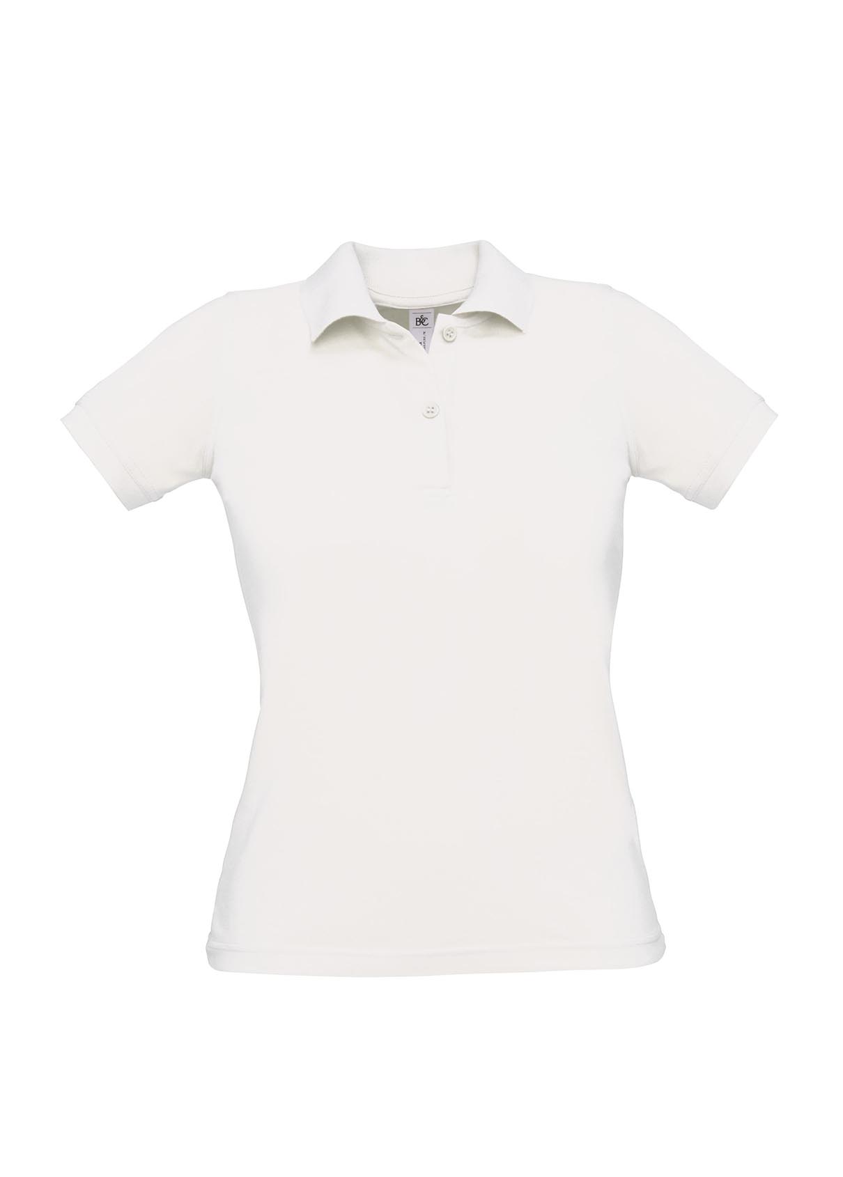B&C Damen Polo Safran