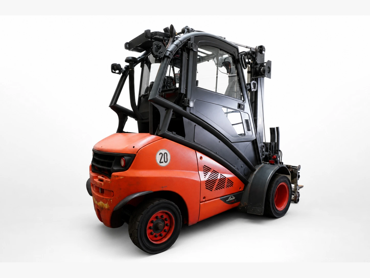 Linde H 50 T EVO 394-02 Frontstapler 4-Rad – Baujahr 2020, 5000 kg bei 500 mm Lastschwerpunkt, 11316 Betriebsstunden