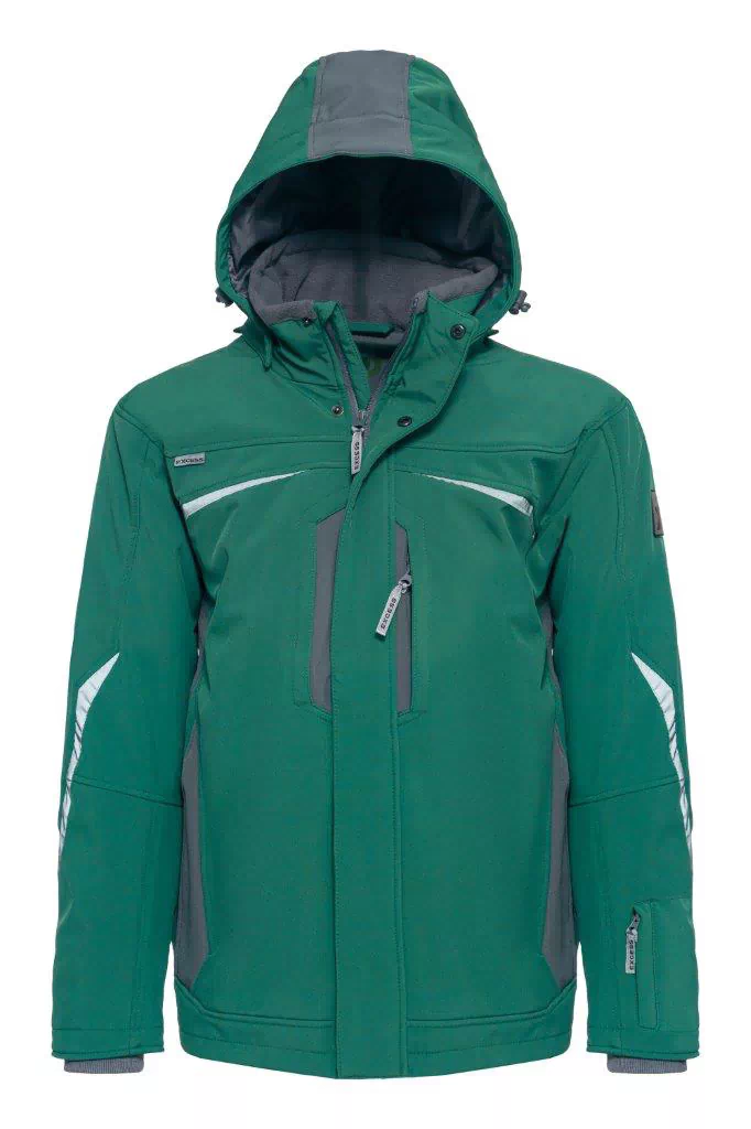 Winter-Softshell Jacke EXCESS grün/schwarz SONDERPREIS