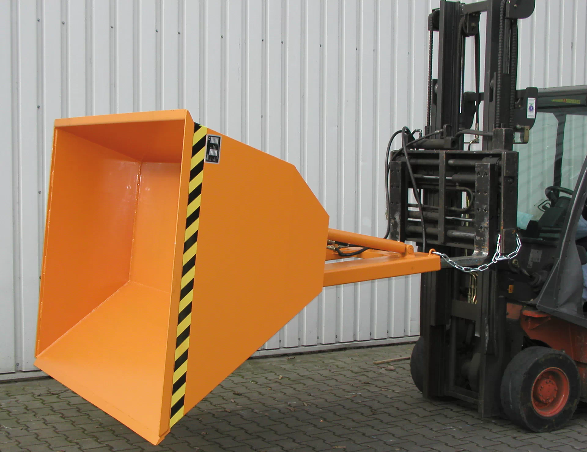 Schaufel HVR 75, lackiert, Feuerrot