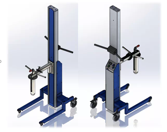 Hebelift EVO150S - Manueller Rollenwender - D"3