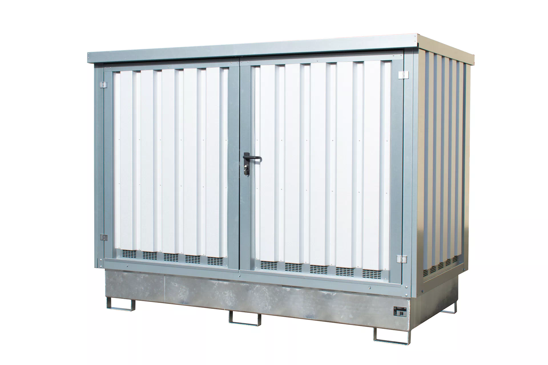 Gefahrstoff-Depot GD-E/IBC-2, verzinkt