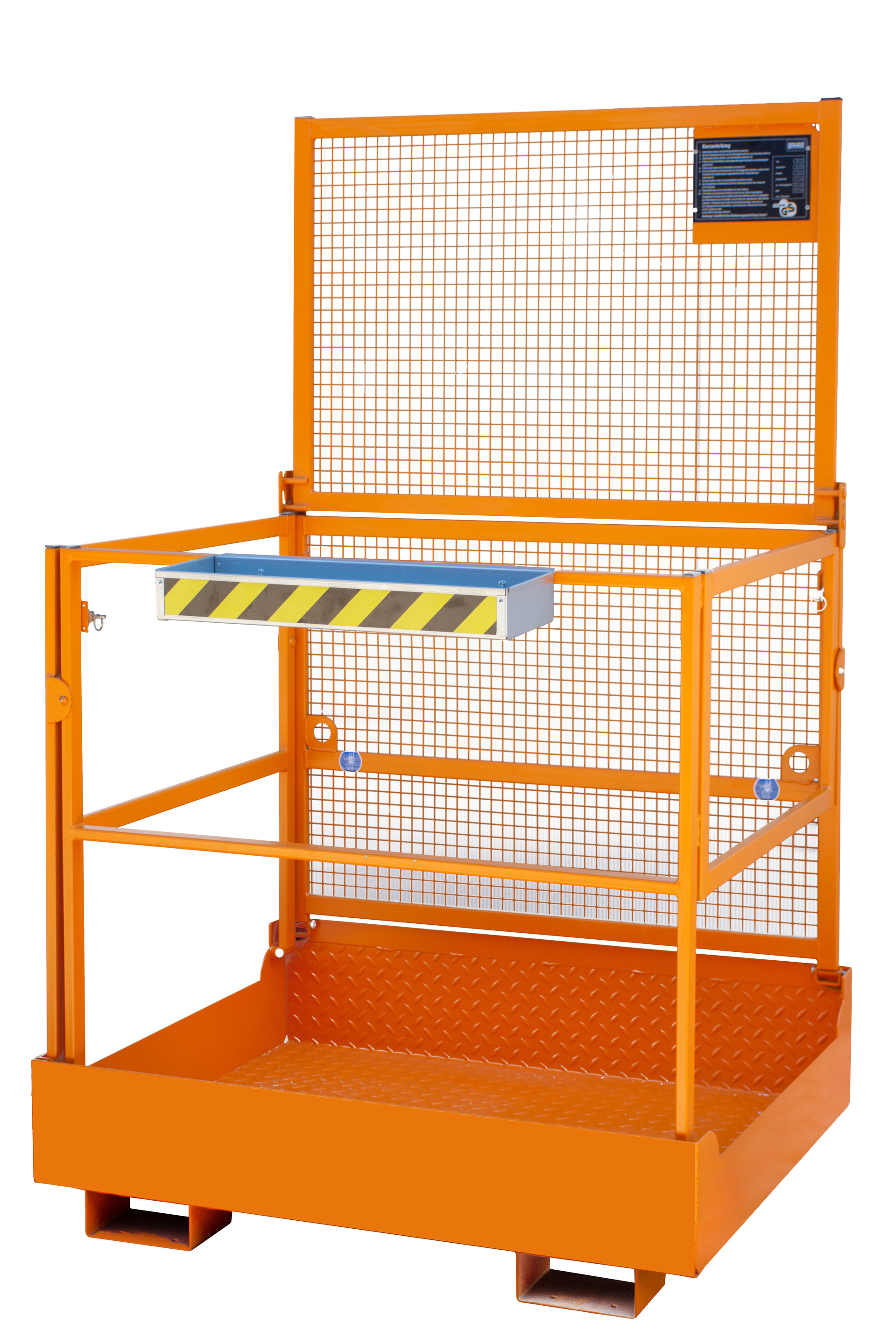 Arbeitsbühne MB-F, lackiert, Gelborange