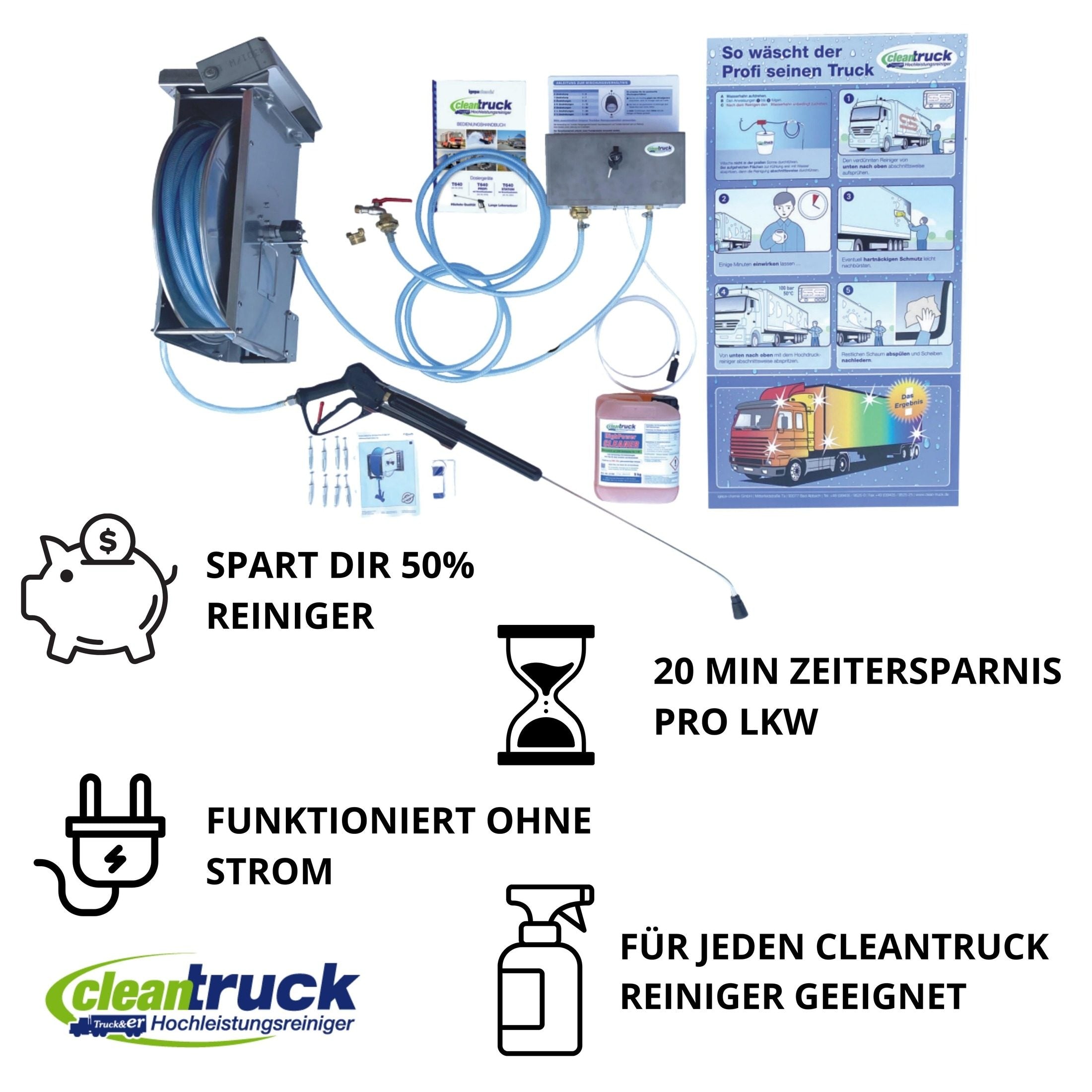 Dosiergerät T640 Station im Verschlusskasten
