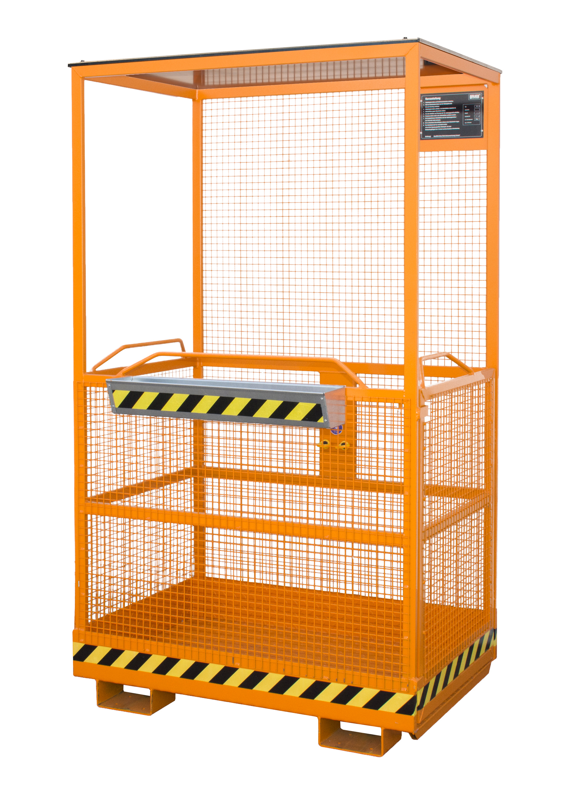 Arbeitsbühne MB-A/D, lackiert, Gelborange