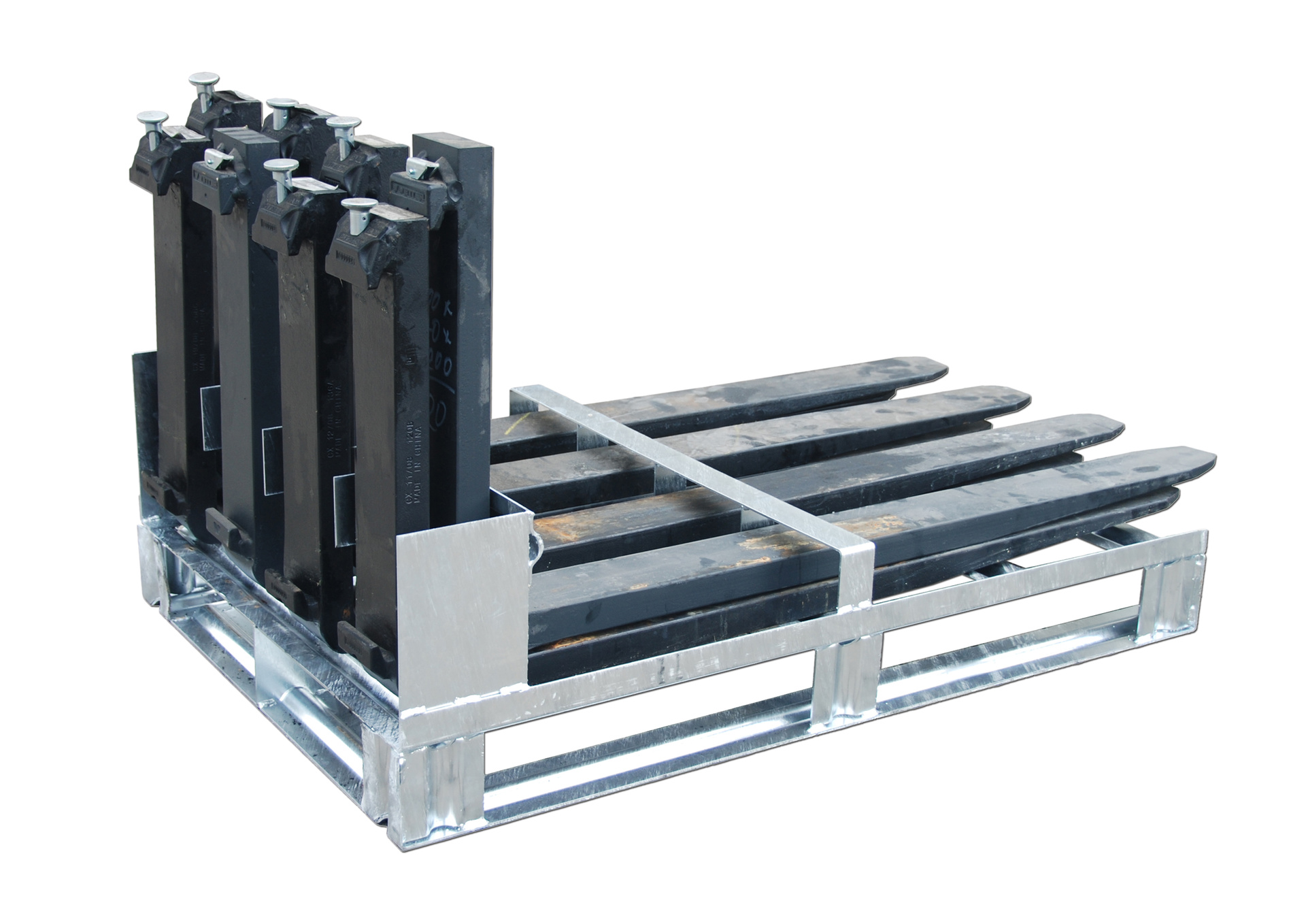 Gabelzinkenpalette GZP 8, feuerverzinkt