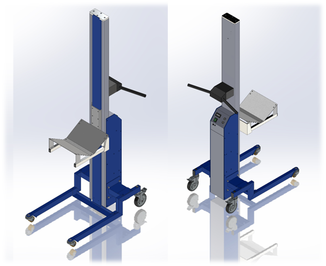 Hebelift EVO100L - Plattform "V" quer - H1917