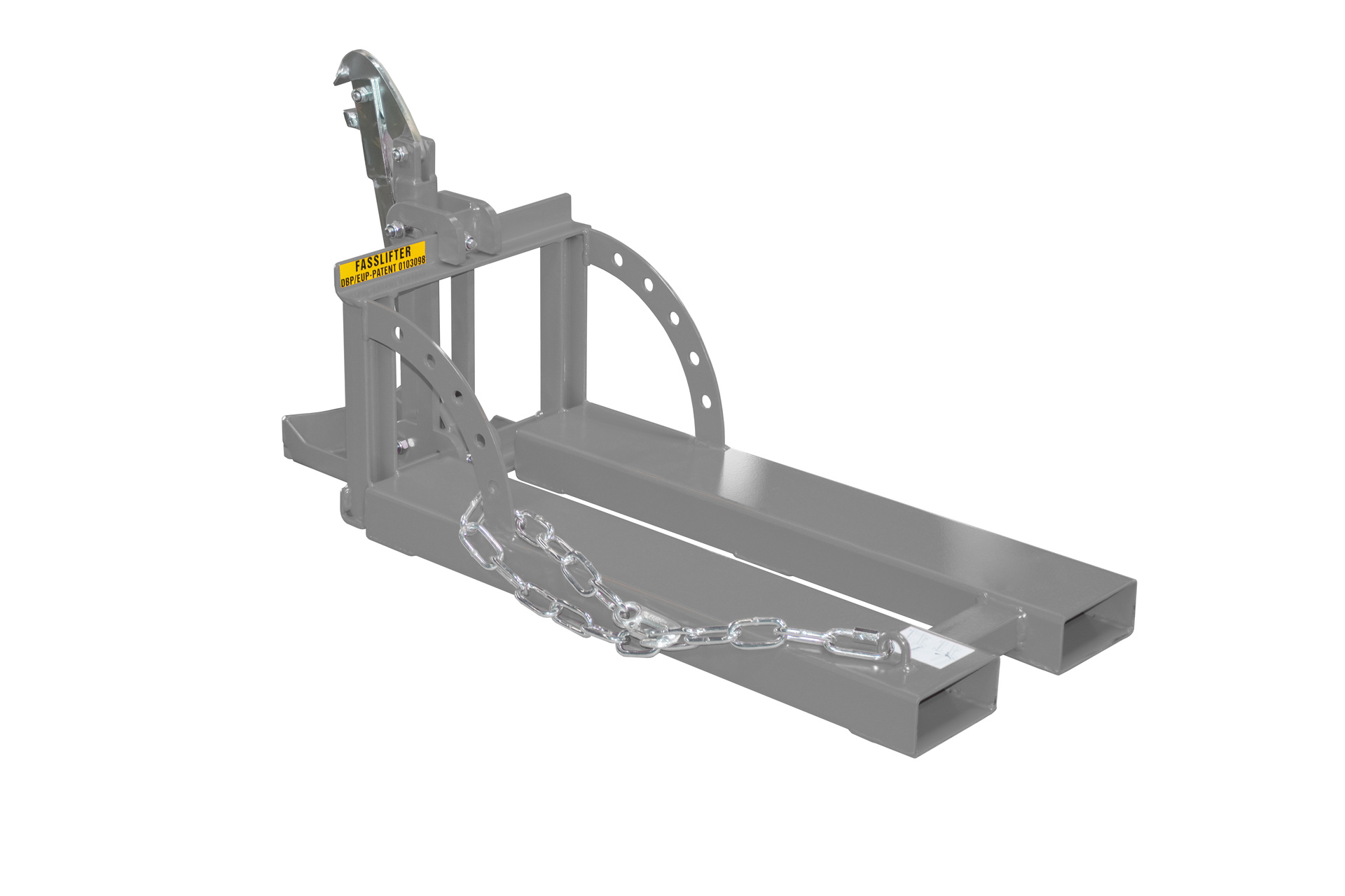 Fasslifter RS 60-I, lackiert, Mausgrau