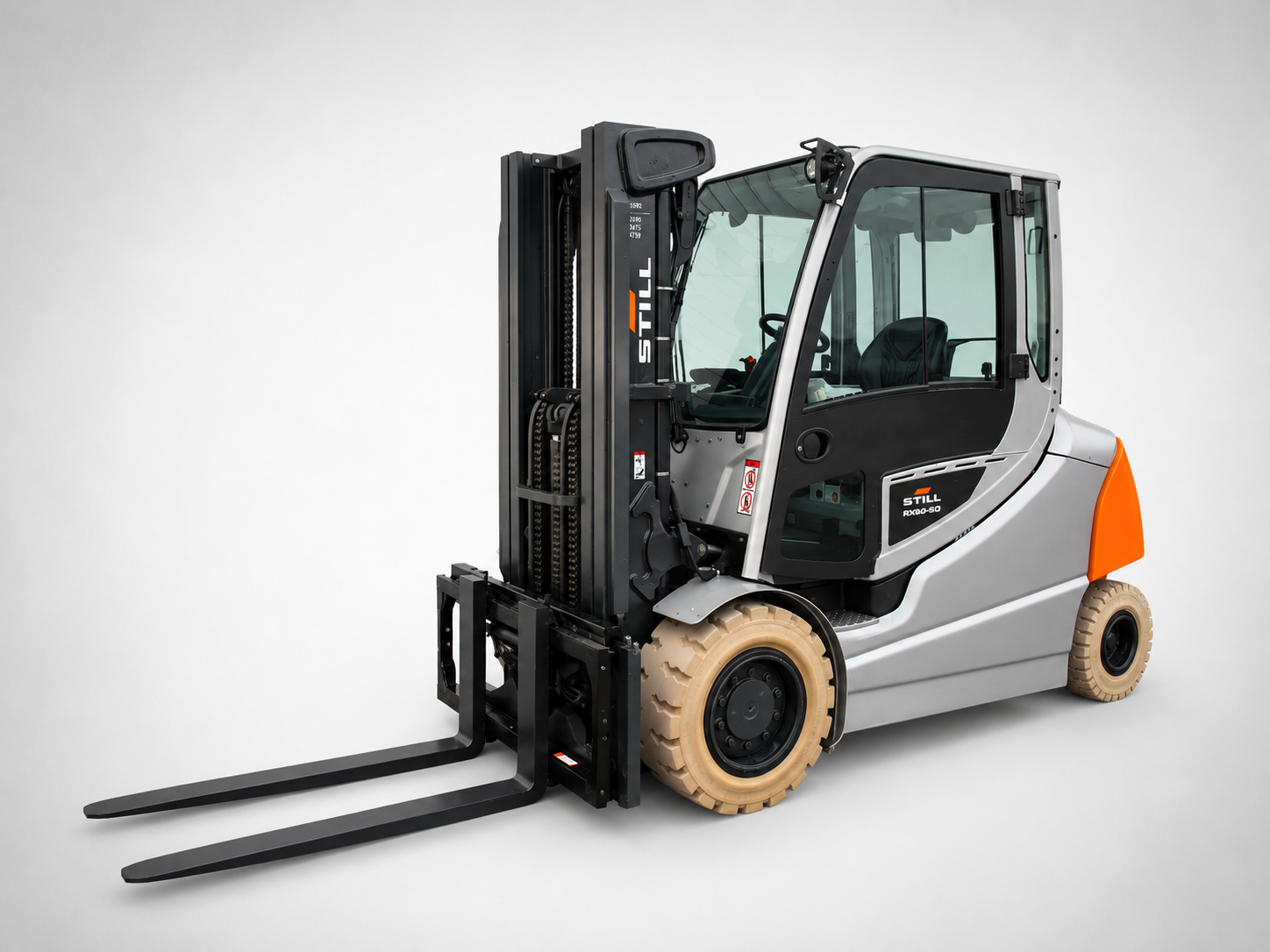 STILL RX60-50/600 Elektro-Gabelstapler | Baujahr 2022 | ca. 450 Betriebsstunden | 5.000 kg Tragkraft | Triplex-Freihub