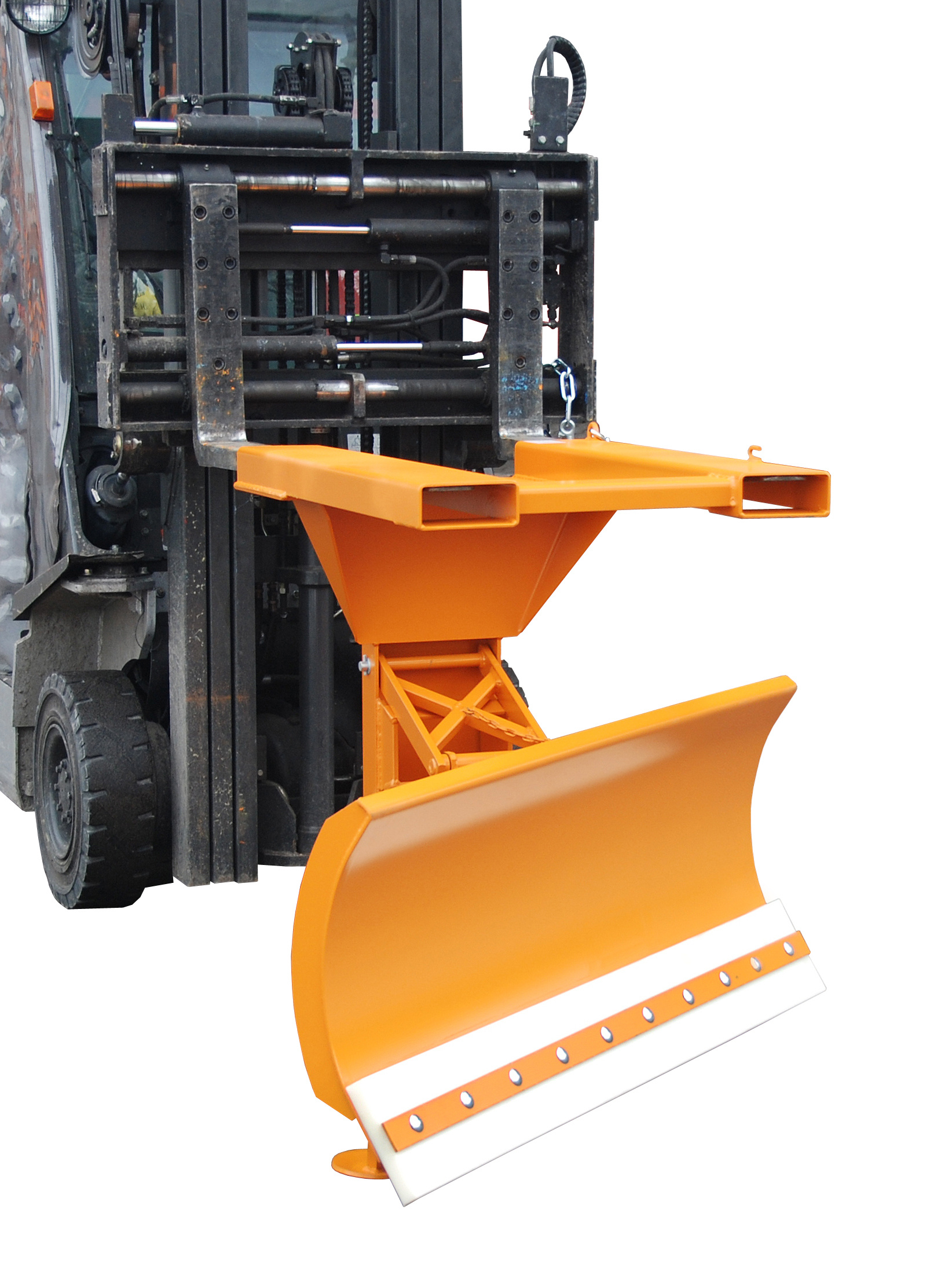 Schneepflug SCH-P-V 150, lackiert, Gelborange