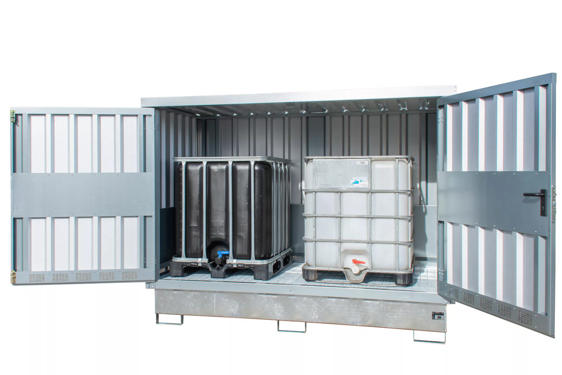 Gefahrstoff-Depot GD-E/IBC-2, verzinkt
