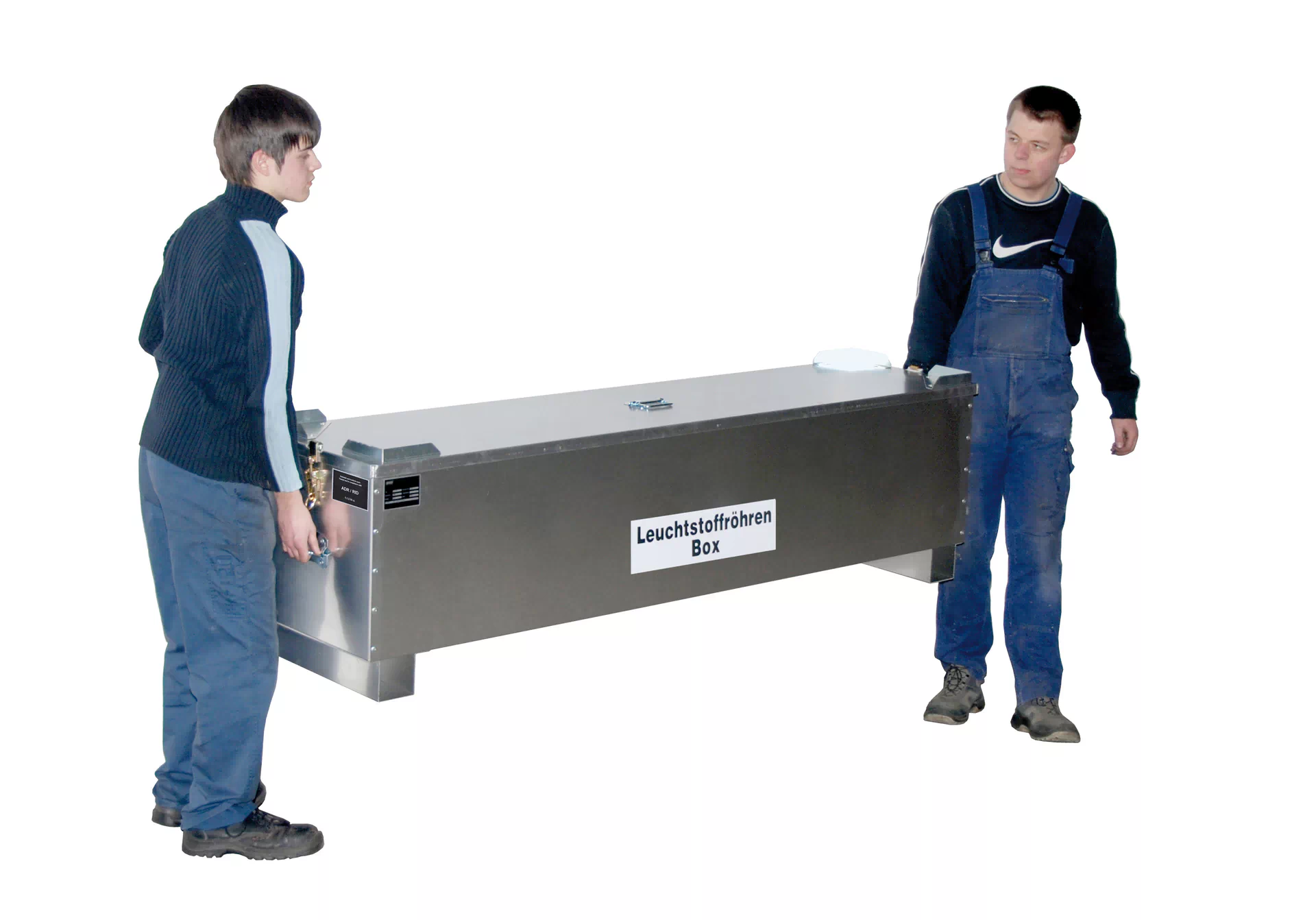 Leuchtstoffröhren-Box AL-D 200, Aluminium