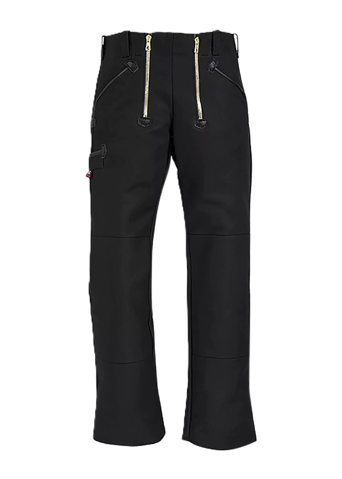 Zunfthose Enno-ZWIRN-DOPPEL-PILOT - doppeltes Knie - schwarz
