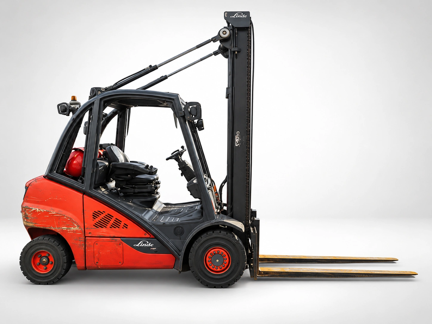 Linde H 30T-02 Treibgas-Frontstapler mit Seitenschieber