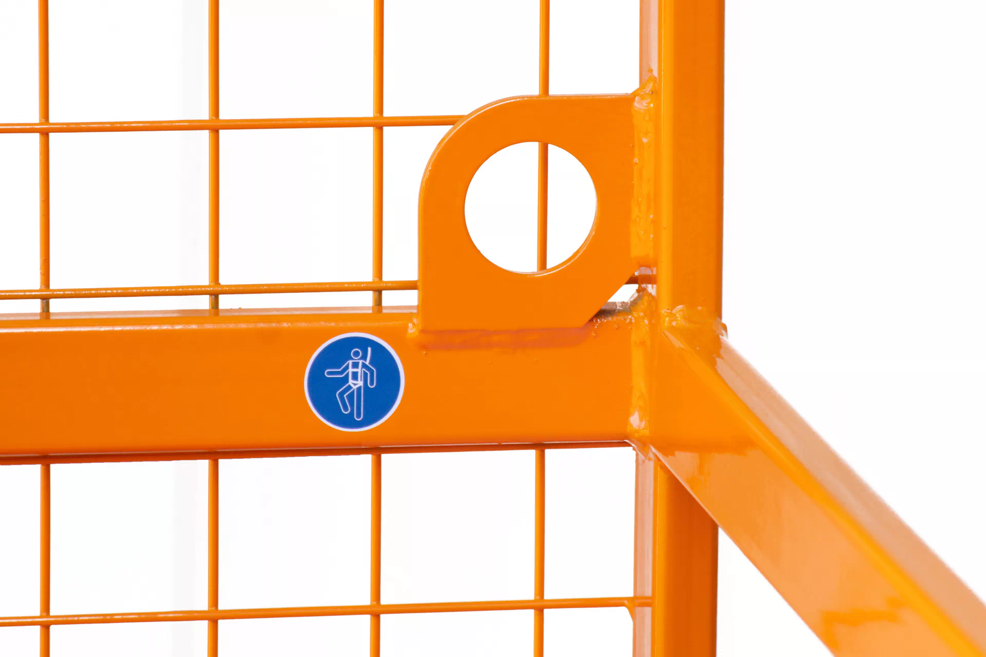 Arbeitsbühne MB-D, lackiert, Gelborange