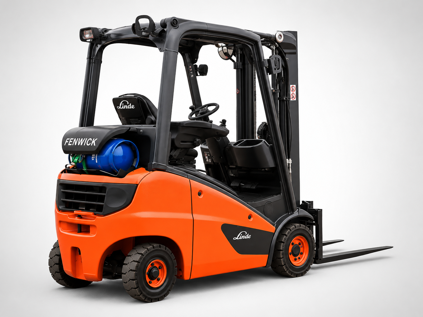 Linde H18T-01 LPG-Gabelstapler – Baujahr 2021, nur 2.897 Betriebsstunden, Duplexmast