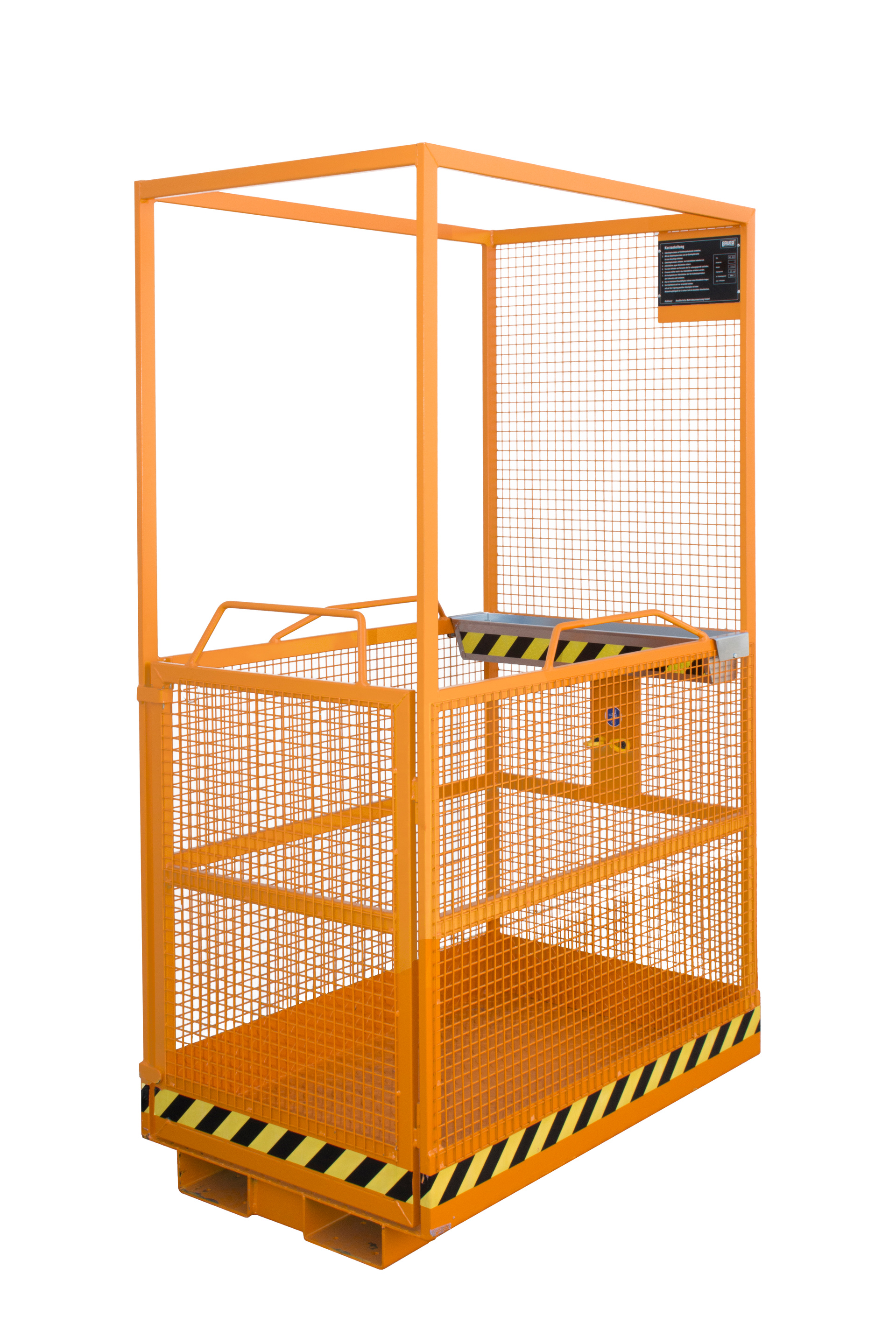 Arbeitsbühne MB-A/L, lackiert, Gelborange