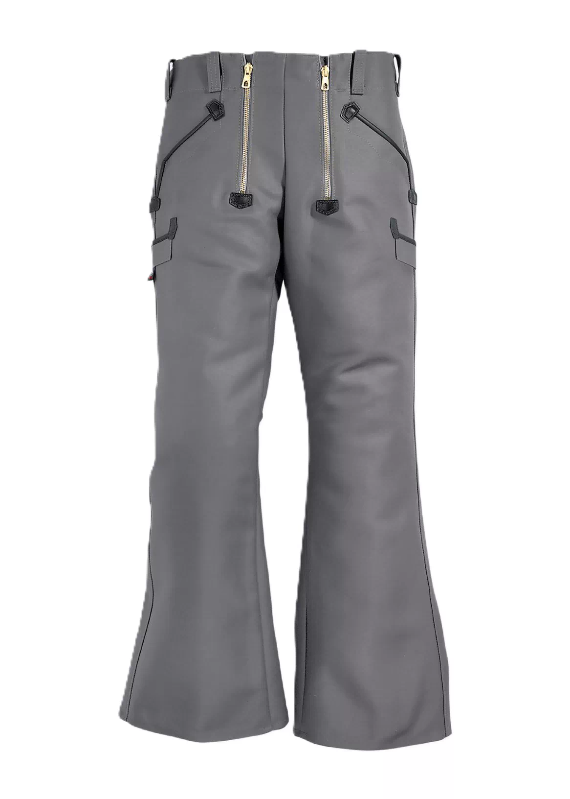 Zunfthose Ingo-ZWIRN-DOPPEL-PILOT mit Schlag - grau