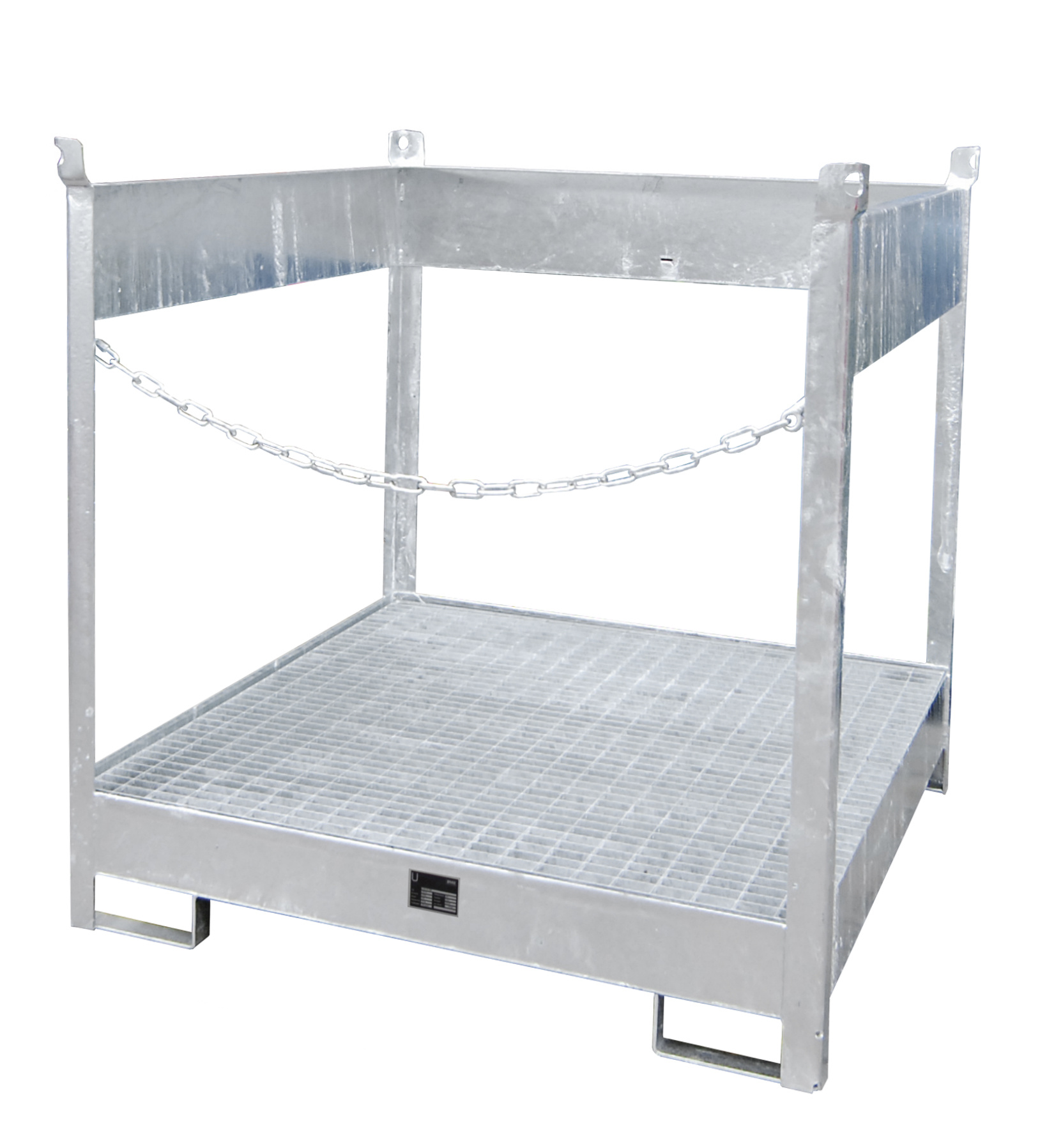 Fass-Stapelpalette FSP-4, feuerverzinkt